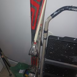 Ski Boots Poles And Skis