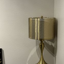 Gold Metal Lamp