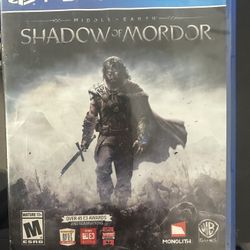 Shadow Of Mordor - PS4