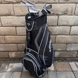 Ben Hogan Golf Club Set And Gold Bag