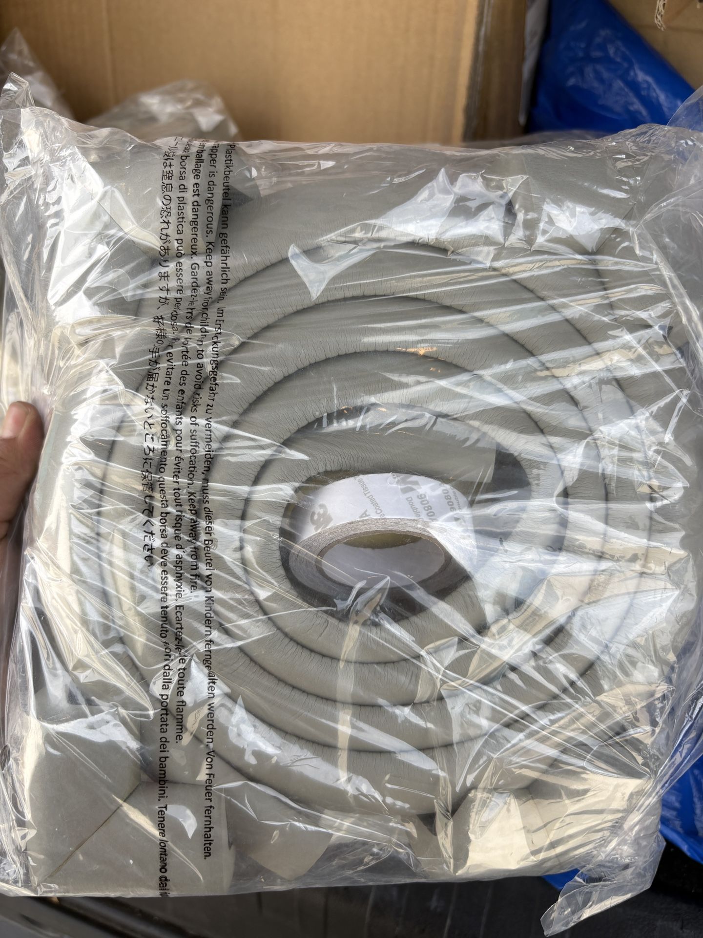 Baby proofing bumpers Grey only 2m