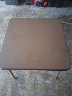 small table. size 31"×31