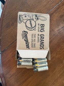Energizer AA batteries