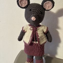 Handmade Amigurumi Mouse 