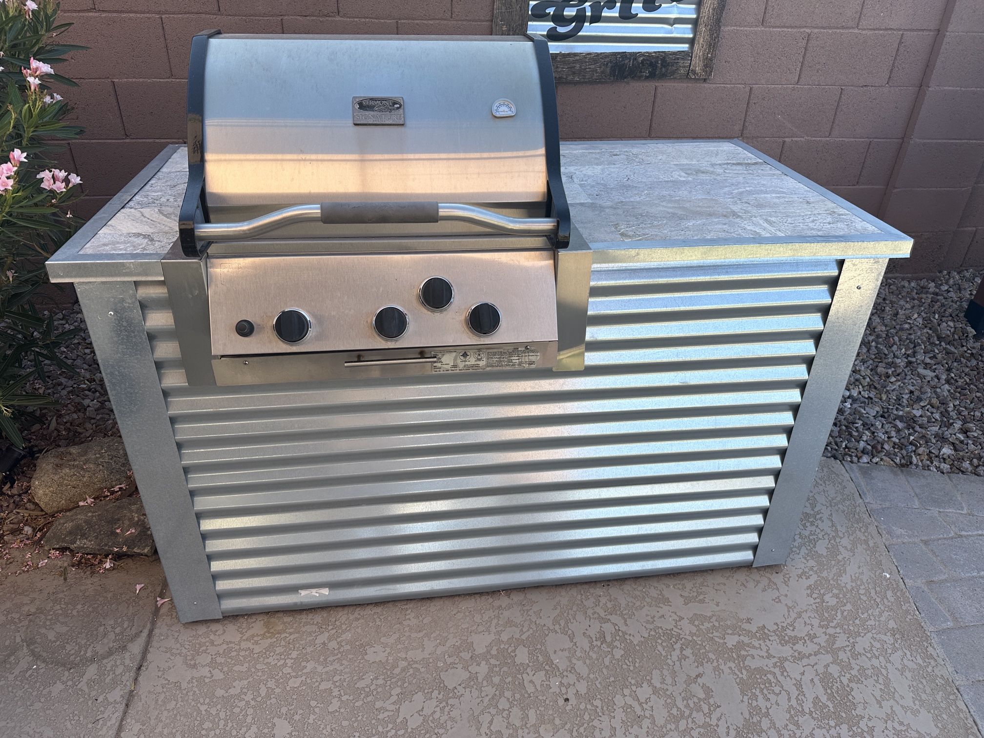 Custom Vermont Castings Grill