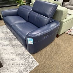 100% Real Leather Sofa-Lexanna 