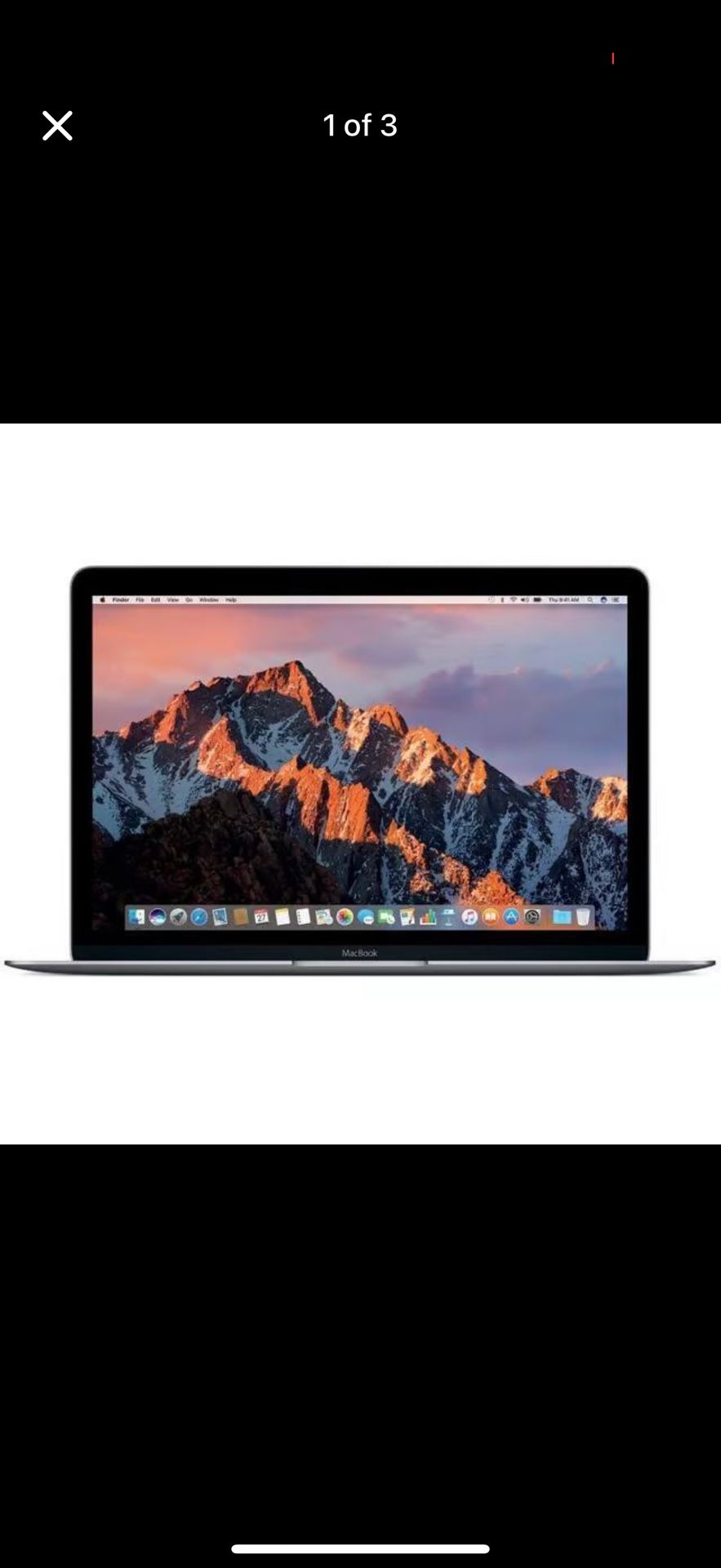 2017 MacBook Retina 12 inch