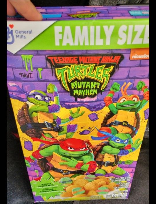 Collectors Edition TMNT cereal