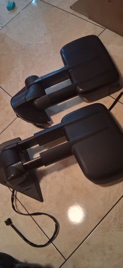 Silverado/sierra towing mirrors