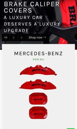 Mercedes E300 brake/caliper Covers