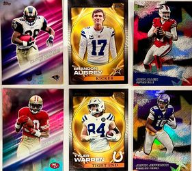 Lot of 2026 Topps Flagship Football cards