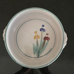 Pottery Dish / Bowl, Marked “Mayking Creek Pottery Antigo WI” 