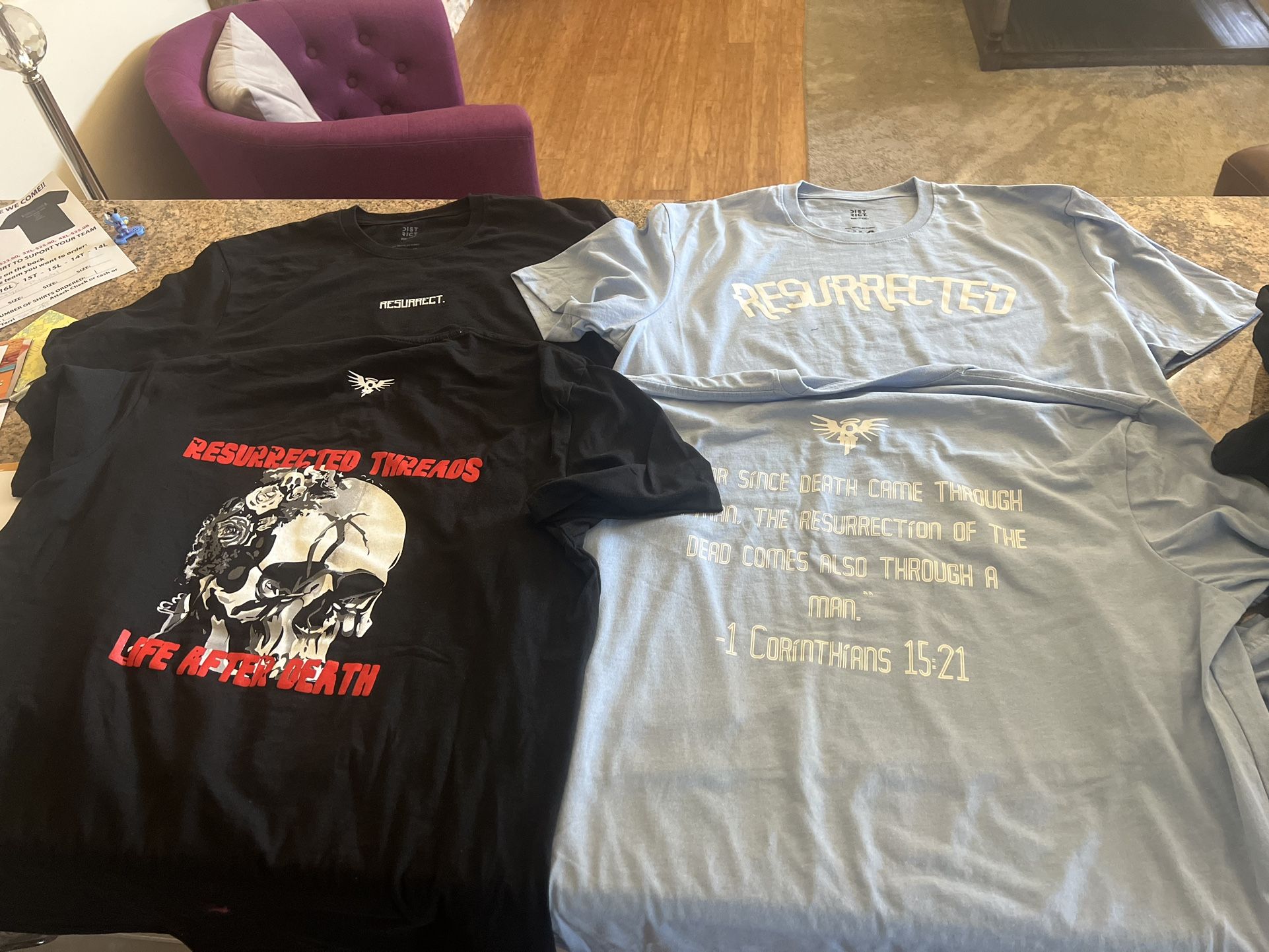 Resurrected threads Grpahic T Shirt