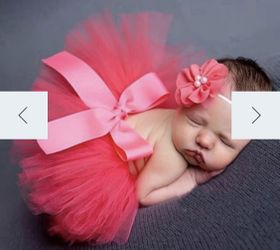 New tutu and headband 0-12mos