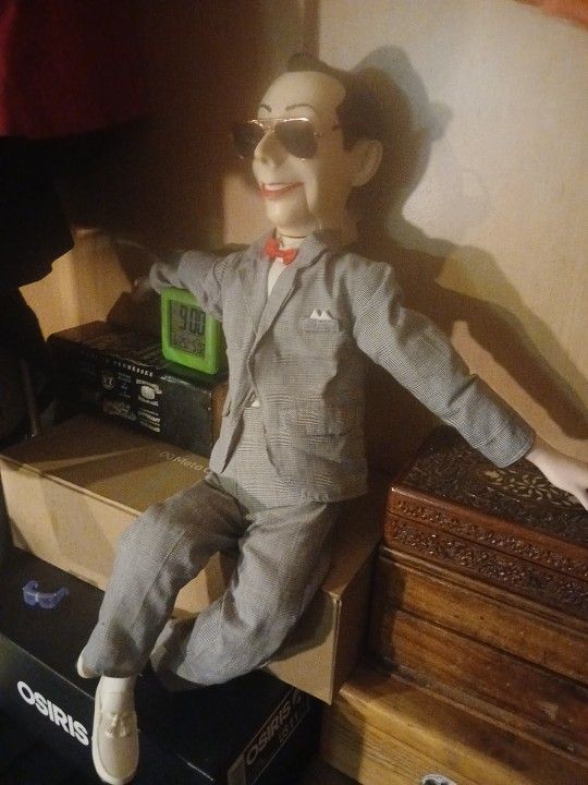 Vintage Peewee Herman Vantriloquist Doll