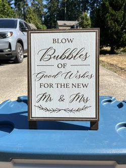 Bubbles Sign
