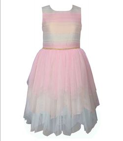Bonnie Jean Girl's Size 8 Pastel Dress