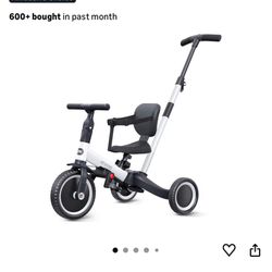 4 in 1 Baby Walking, Scooter, Toddler Bike, Balance Bike (Birch) solid wood toy