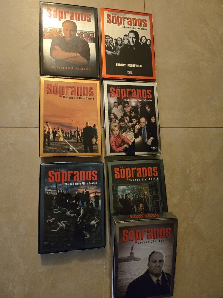 "The Sopranos" Complete 6 Season DVD SET