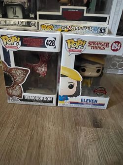 Stranger things funko pop set