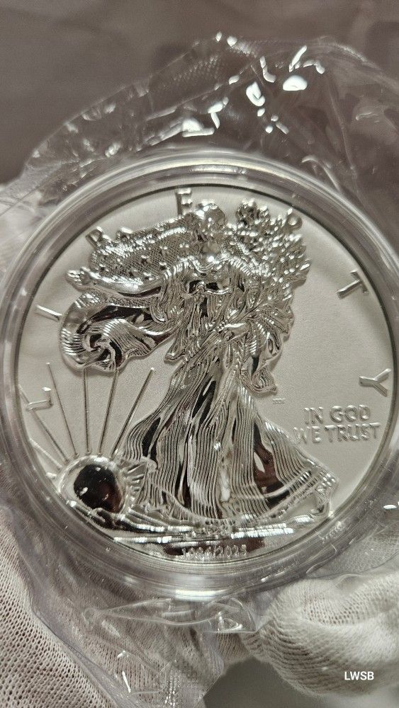 150 Years Of U.S Dollar American Eagle Silver Type 2 Proof Finish Limited Mintage Edition 1999