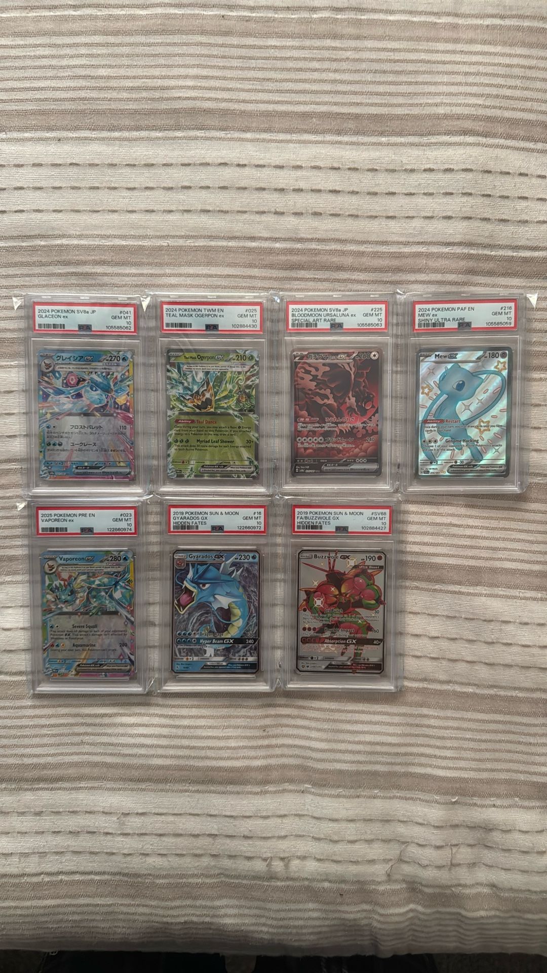 Graded PSA Pokemon Cards