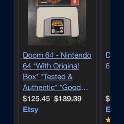 Doom 64 Nintendo 