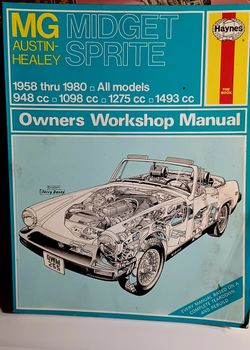 Haynes Automotive Repair Manual  (MIdget)
