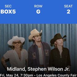 Midland, Stephen Wilson Jr. Tickets 🎟️