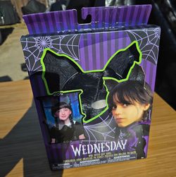 Wednsday wig with cat ears