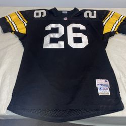 Authentic Rod Woodson Pittsburgh Steelers Starter Jersey Men 48 Clean Sewn Black