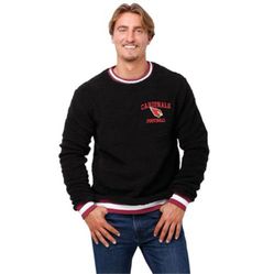 “New”NFL Arizona Cardinals Crew Neck Sweater(sz Med)black Retail$39