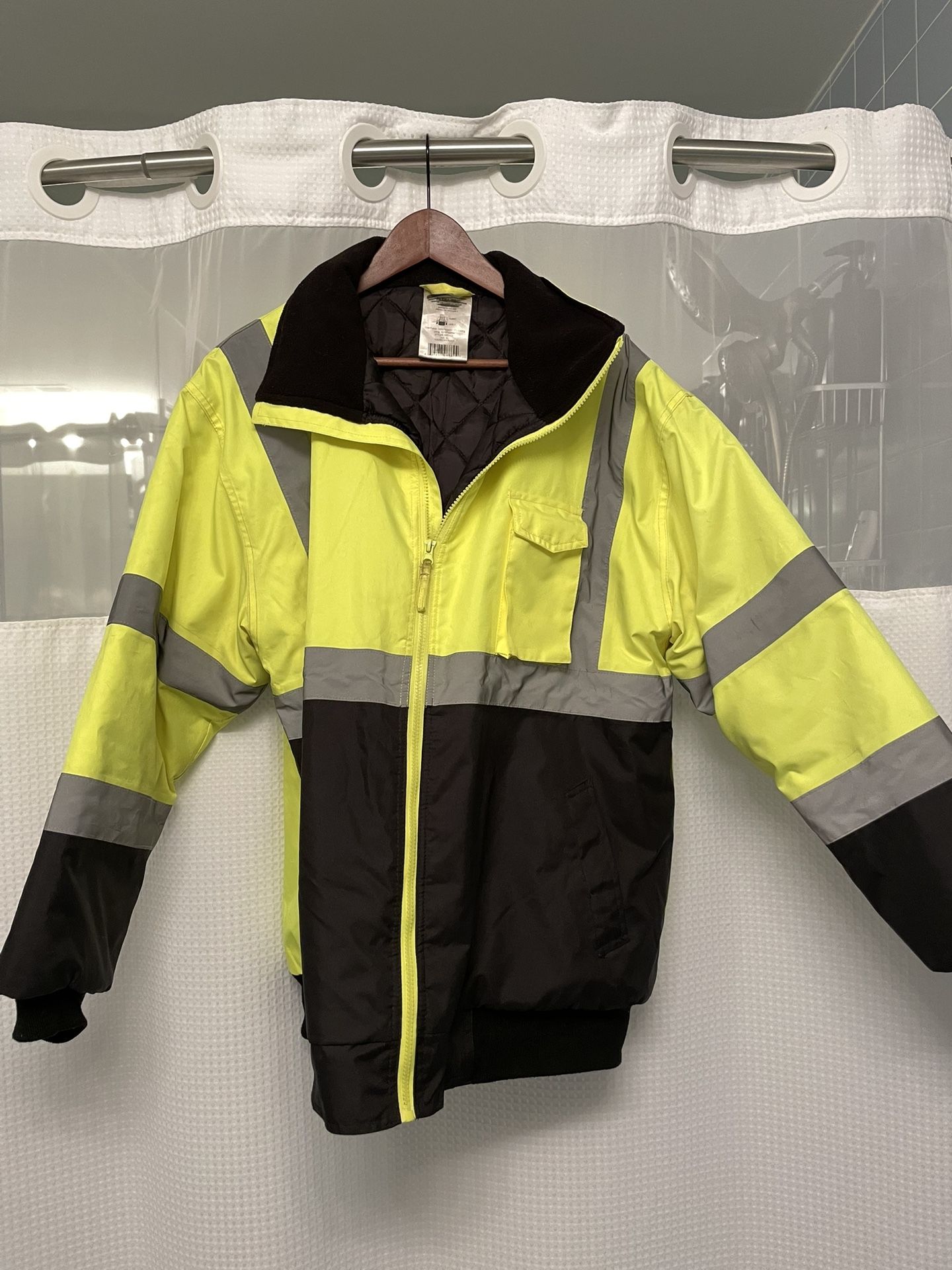 Men’s High Vis XL Waterproof Bomber Jacket