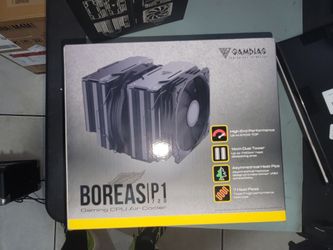 GAMDIAS BOREAS Dual tower Cpu Air Cooler