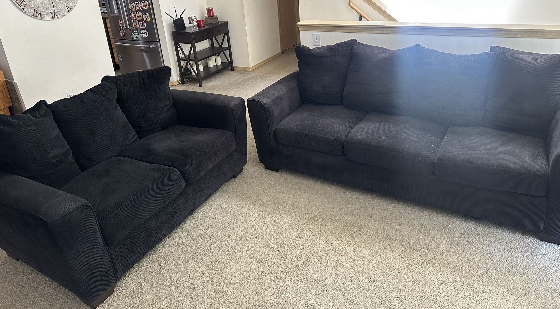 Free couch & loveseat