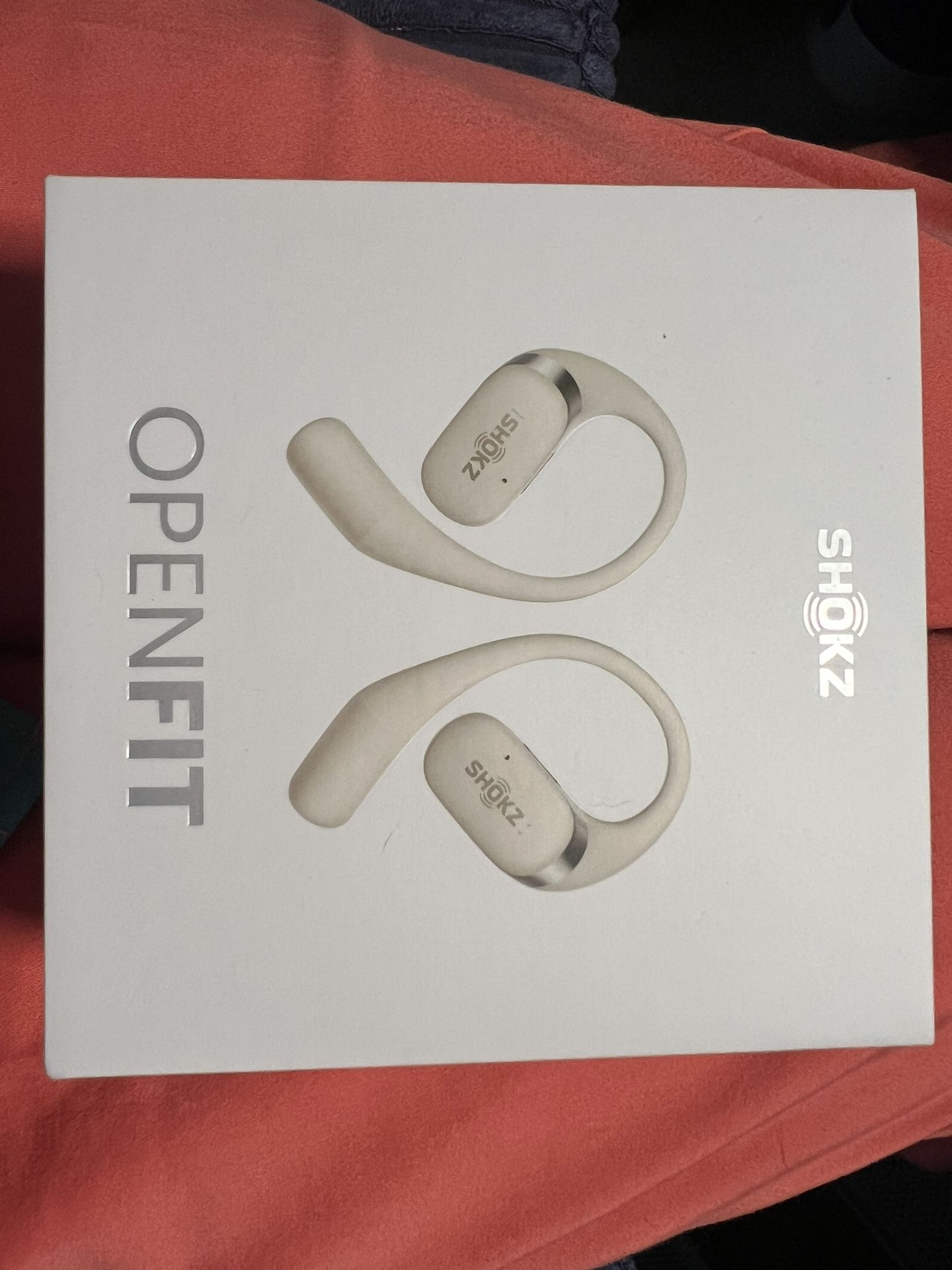 SHOKZ OPENFIT Wireless Earbuds - Beige - New Condition