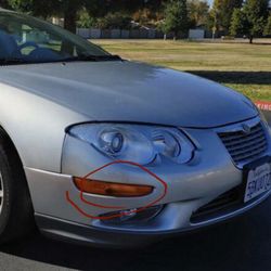 1999/2004 Chrysler 300 Front Bumper Turn Signal Passenger 