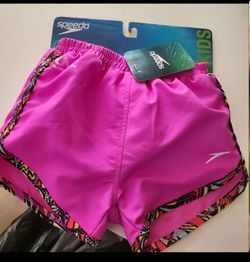 Speedo Large UV Swim Shorts w/ Built In Diaper