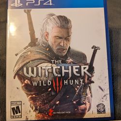 PS4 The Witcher ~ Wild Hunt