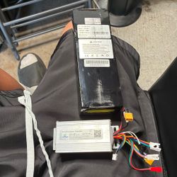 36 Volt battery and 300 W controller