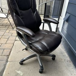 ONE Extra-Wide Faux Leather Office Chair