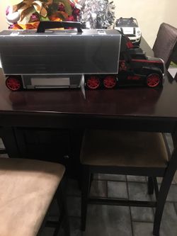 Car hauler and LOTS of cars