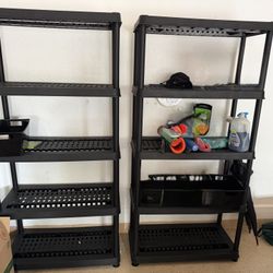 2 STORAGE SHELVES – $20 FOR BOTH