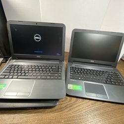 Lot of 3 Dell Latitude 3440 14” Notebook Full HD (1 Has Crack Screen) No Charger