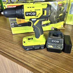 Ryobi 18-Volt ONE+ Lithium-Ion Cordless 1/2 in. Drill/Driver Kit with (1) 1.5 Ah Battery and 1