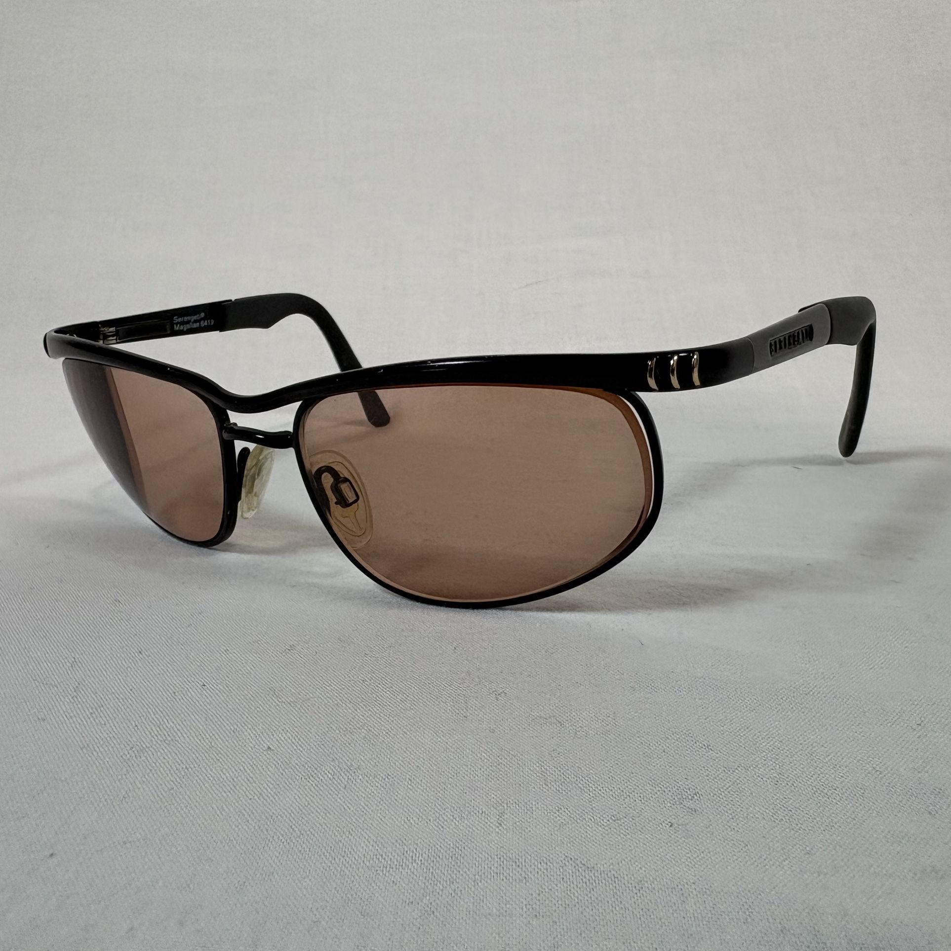 Vintage Serengeti Magellan Sunglasses Corning Glass Lenses Rare