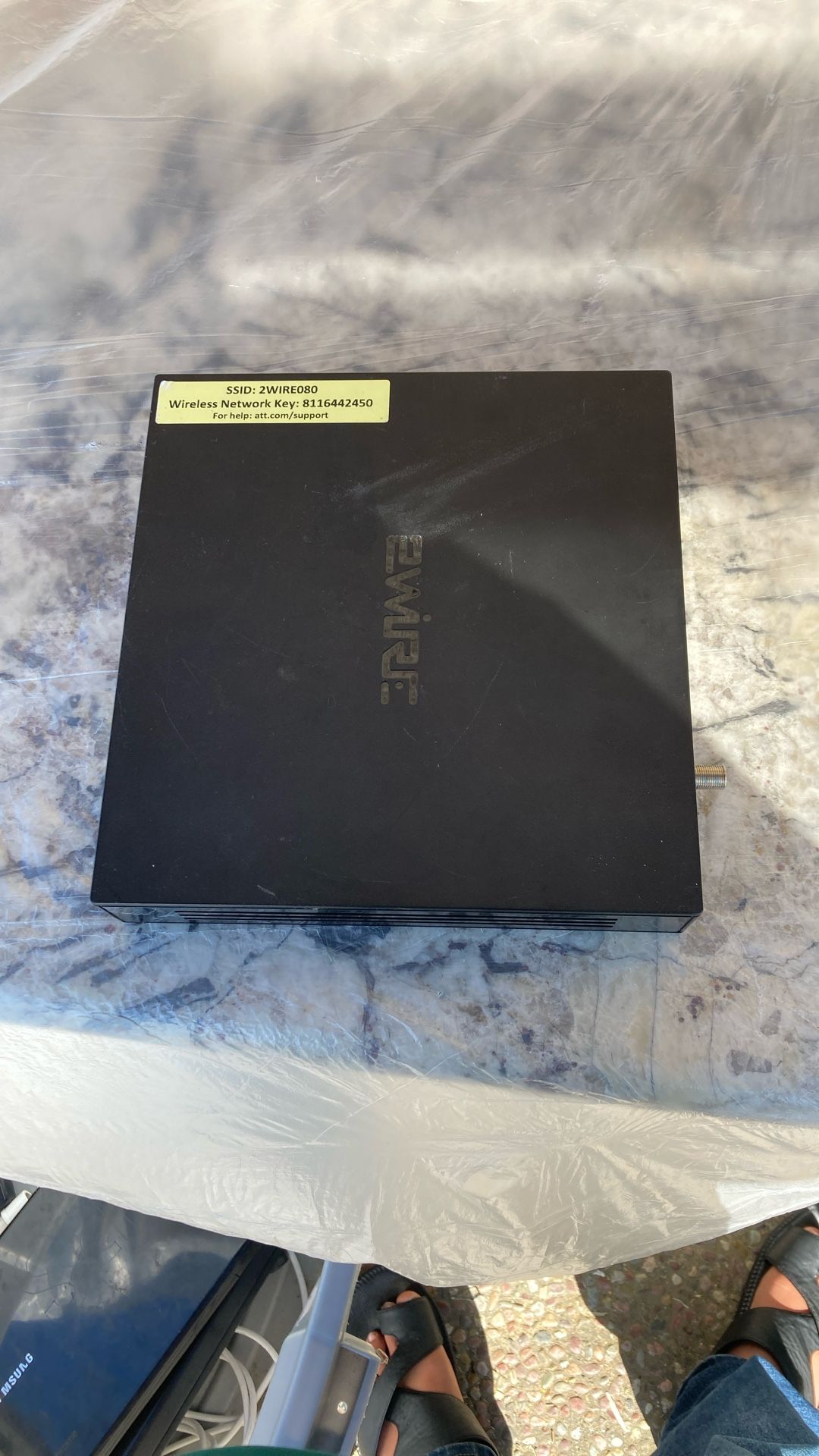 Old AT&T Internet Router For Parts