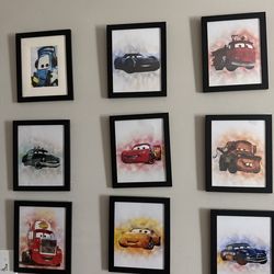 Cars Toy Box , Chairs & Room Decor