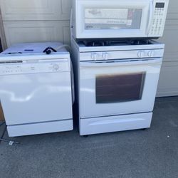 Set Estufa Maicro Y Dishwasher Seminueva $590