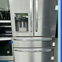 💸Samsung Stainless Steel 4-Door French Door Refrigerator & Freezer For Sale 💸
